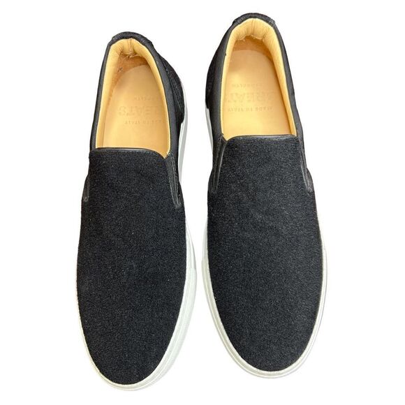 Greats Brooklyn Made in Italy Nero Platform Slip on Sneaker NWOB Size 9 1/2 - Picture 2 of 8